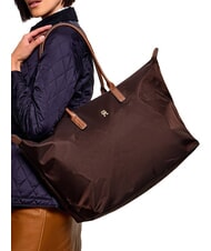TOMMY HILFIGER POPETTE Maxi shoulder bag brown fondant - Women&rsquo;s Bags - 2