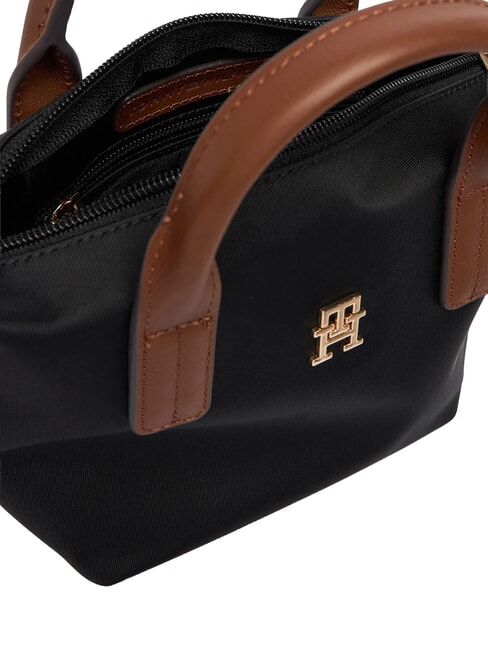 POPETTE Handbag, with shoulder strap and logo black - Women&rsquo;s Bags