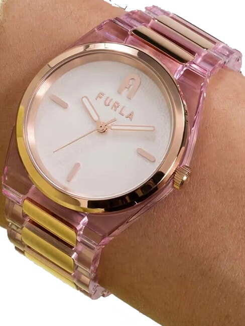 TEMPO MINI Fashion watch white and pink - Watches