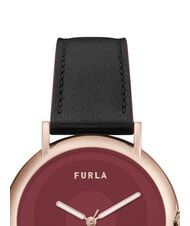 FURLA EASY SHAPE Fashion watch black/red - Watches - 3