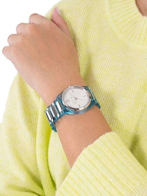 TEMPO MINI Fashion watch white/blue - Watches