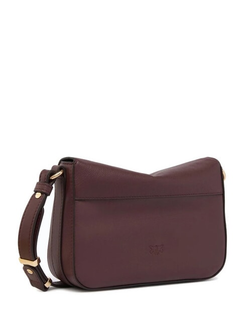 LOVE SATCHEL Mini shoulder bag Burgundy-antique gold - Women&rsquo;s Bags