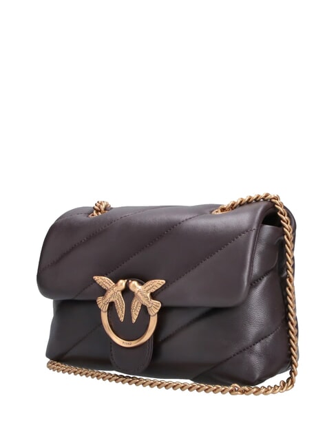 MINI LOVE BAG Nappa bag marasca brown-antique gold - Women&rsquo;s Bags