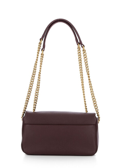 CLICK SOFT Mini shoulder bag / crossbody bag deep brown-antique gold - Women&rsquo;s Bags