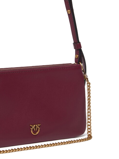 DOUBLE Shoulder bag, with shoulder strap intense currant-antique gold - Women&rsquo;s Bags