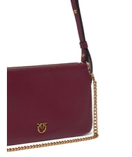 PINKO DOUBLE Shoulder bag, with shoulder strap intense currant-antique gold - Women&rsquo;s Bags - 3