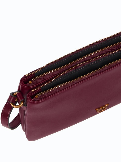 DOUBLE Shoulder bag, with shoulder strap intense currant-antique gold - Women&rsquo;s Bags