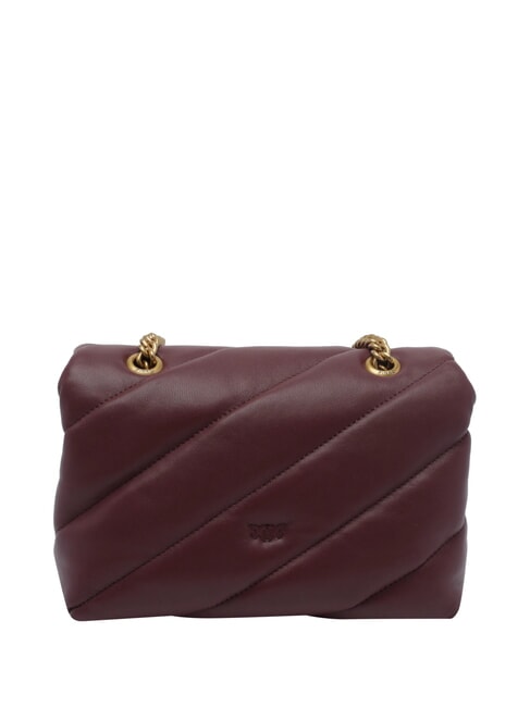 MINI LOVE BAG Nappa bag intense currant-antique gold - Women&rsquo;s Bags