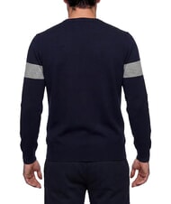 GUESS MARK LOGO JACQUARD Jersey with triangular logo - Men's Sweaters