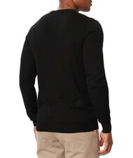 GUESS MARCOS LOGO Crewneck sweatshirt jetbla - Sweatshirts - 2