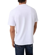 GUESS BOX LOGO EMBOSSED T-shirt with embroidered logo - T-shirt