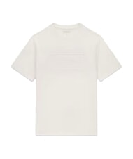 GUESS BOX LOGO EMBOSSED T-shirt with embroidered logo purwhite - T-shirt - 5