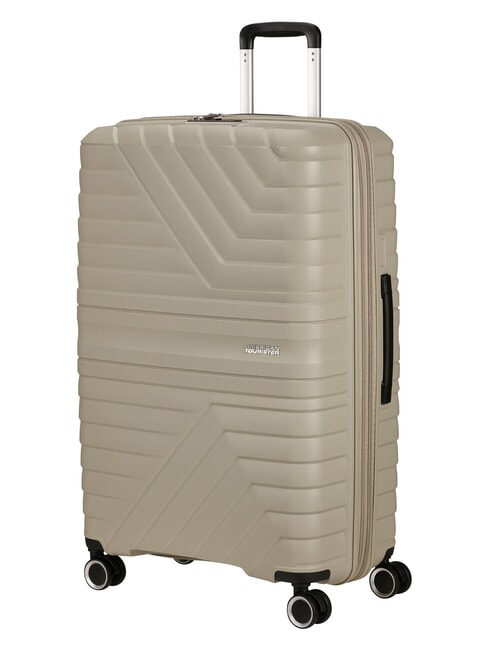 FLYTWIST Large, expandable trolley sandstone - Rigid Trolley Cases