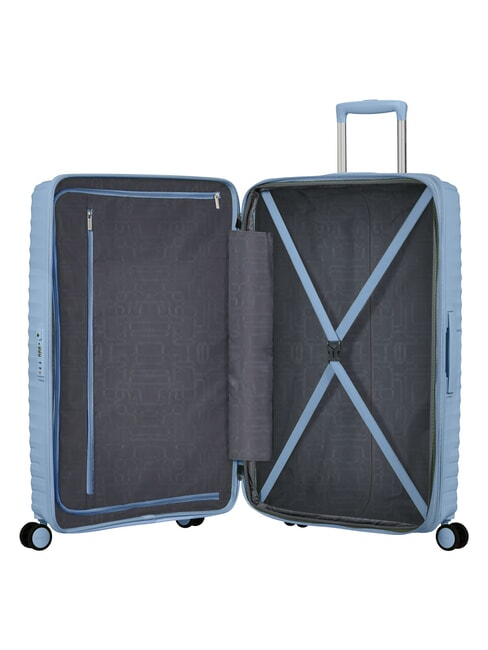 DIABLAST Medium trolley, expandable, TSA lock glacier blue - Rigid Trolley Cases