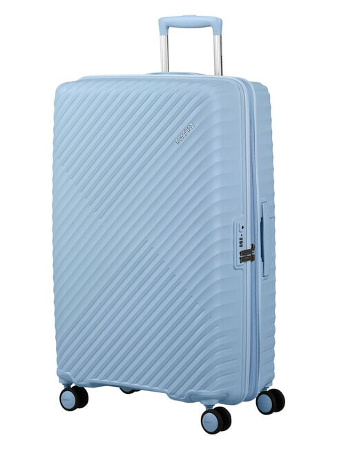 DIABLAST Medium trolley, expandable, TSA lock glacier blue - Rigid Trolley Cases