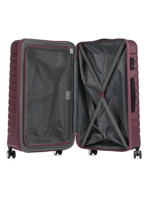FLASHLINE Large expandable trolley iced berry - Rigid Trolley Cases