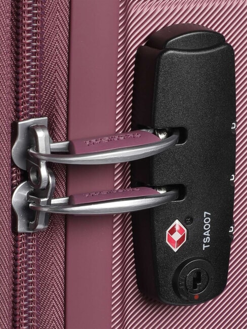 FLASHLINE Large expandable trolley iced berry - Rigid Trolley Cases