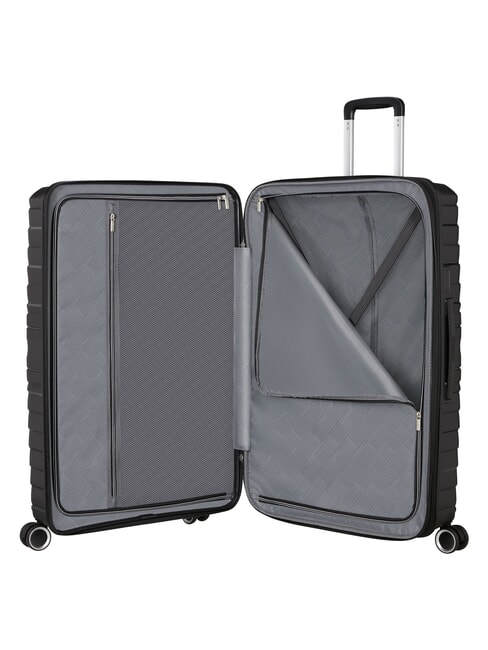 FLYTWIST Large, expandable trolley shadow black - Rigid Trolley Cases