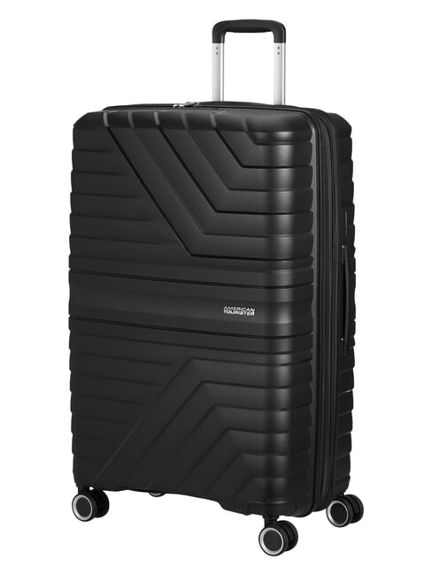 FLYTWIST Large, expandable trolley shadow black - Rigid Trolley Cases