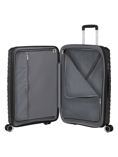 FLYTWIST  Medium Trolley, Expandable shadow black - Rigid Trolley Cases