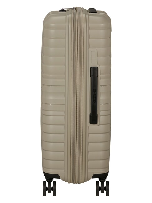FLYTWIST  Medium Trolley, Expandable sandstone - Rigid Trolley Cases