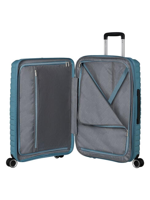 FLYTWIST  Medium Trolley, Expandable storm blue - Rigid Trolley Cases