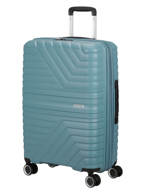FLYTWIST  Medium Trolley, Expandable storm blue - Rigid Trolley Cases