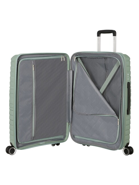 FLYTWIST  Medium Trolley, Expandable botanical green - Rigid Trolley Cases