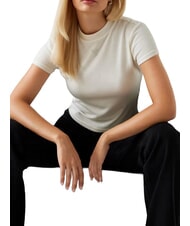 GUESS LICIA Short-sleeved T-shirt cremwhi - T-shirt - 4