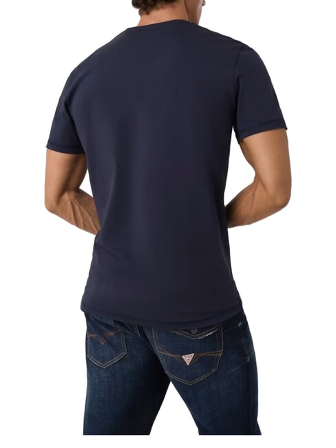 BOX LORO ROPES T-shirt with pinned logo smartblue - T-shirt