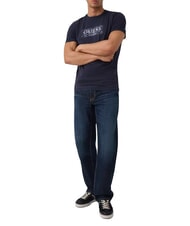 GUESS BOX LORO ROPES T-shirt with pinned logo smartblue - T-shirt - 3