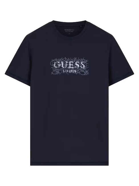 BOX LORO ROPES T-shirt with pinned logo smartblue - T-shirt