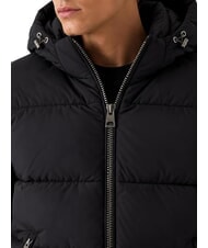 GUESS STRETCH PUFFA Down jacket with hood jetbla - Men's down jackets - 4