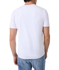 GUESS BOX LORO ROPES T-shirt with pinned logo purwhite - T-shirt - 2