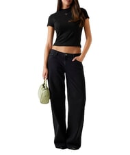 GUESS LICIA Short-sleeved T-shirt jet black heather - T-shirt - 4