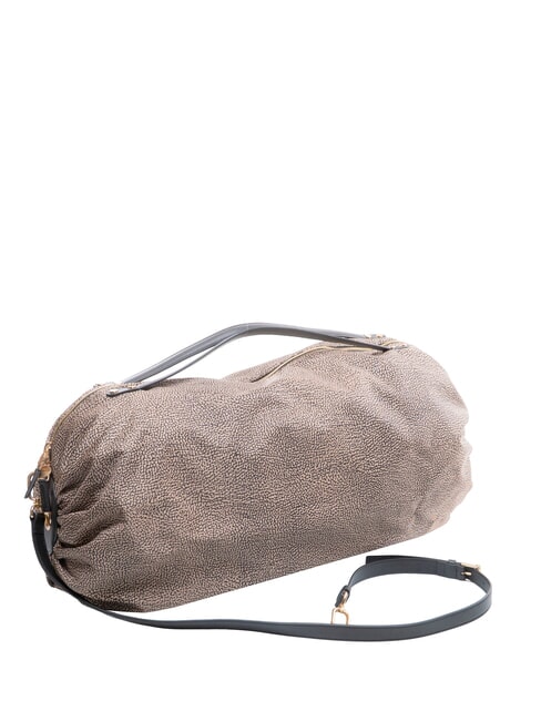 B-ACCADEMY Maxi handbag with shoulder strap OP / NATURAL / BLACK - Women&rsquo;s Bags