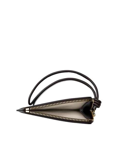 JET SET Leather card holder chocolate - Women&rsquo;s Wallets