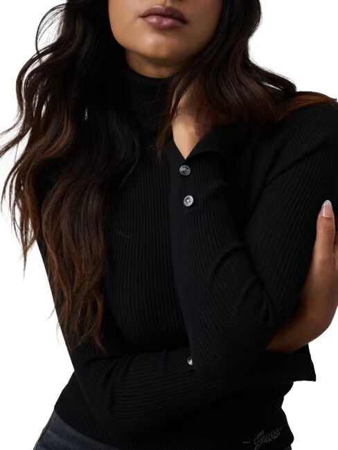 ELLIE Long-sleeved shirt jetbla - Women's Sweaters