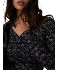 GUESS BOAT TEODORA Long-sleeved T-shirt jetbla - T-shirt - 4
