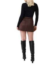 GUESS HALLIE TRIANGLE High neck sweater, long sleeves jetbla - Women's Sweaters - 2