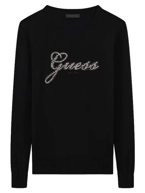 GEORGIA LOGO Long-sleeved shirt jetbla - Women's Sweaters