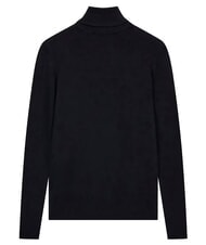 GUESS HALLIE TRIANGLE High neck sweater, long sleeves jetbla - Women's Sweaters - 6