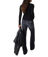 GUESS ELLIE Long-sleeved shirt jetbla - Women's Sweaters - 2