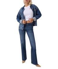 GUESS BEVERLY LOW RISE Low-waisted jeans fireside dark - Jeans - 6