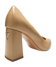 GUESS BARCHIE High-heeled leather pumps BEIGE - Women&rsquo;s shoes - 4