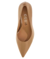GUESS BARCHIE High-heeled leather pumps BEIGE - Women&rsquo;s shoes - 5