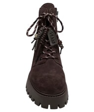 GUESS FIZZLE Leather ankle boots brown - Women&rsquo;s shoes - 3