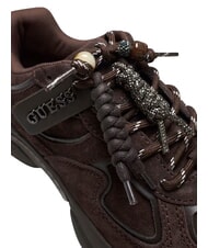 GUESS IRRINA Leather sneakers brown - Women&rsquo;s shoes - 6