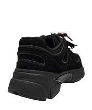 GUESS IRRINA Leather sneakers BLACK - Women&rsquo;s shoes - 4