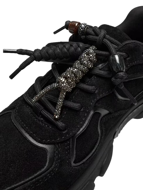 IRRINA Leather sneakers BLACK - Women&rsquo;s shoes